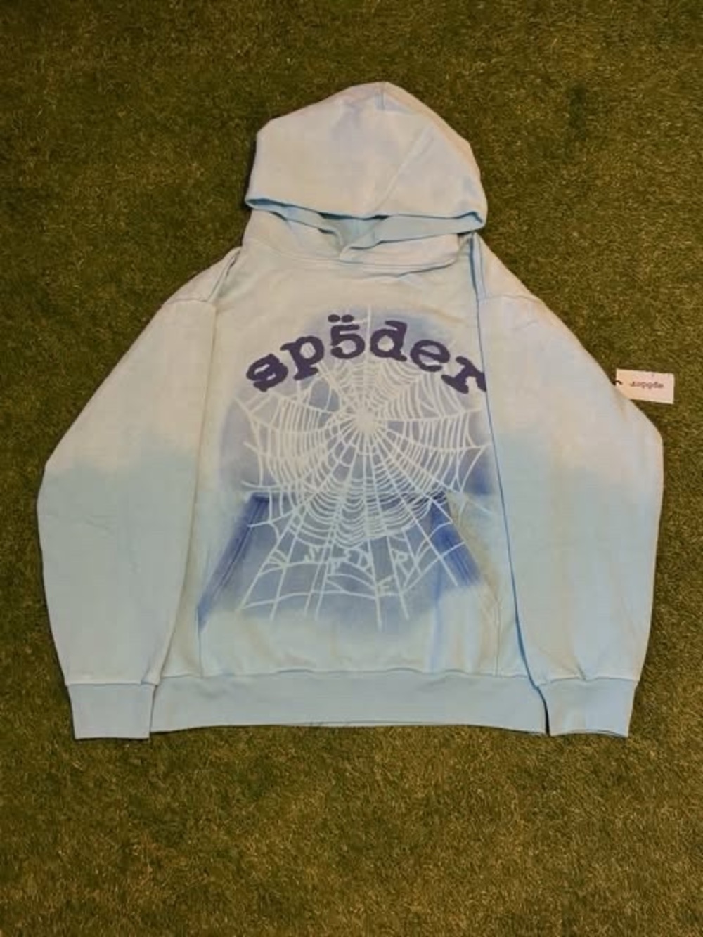 Light Blue OG Spray Web Sp5der